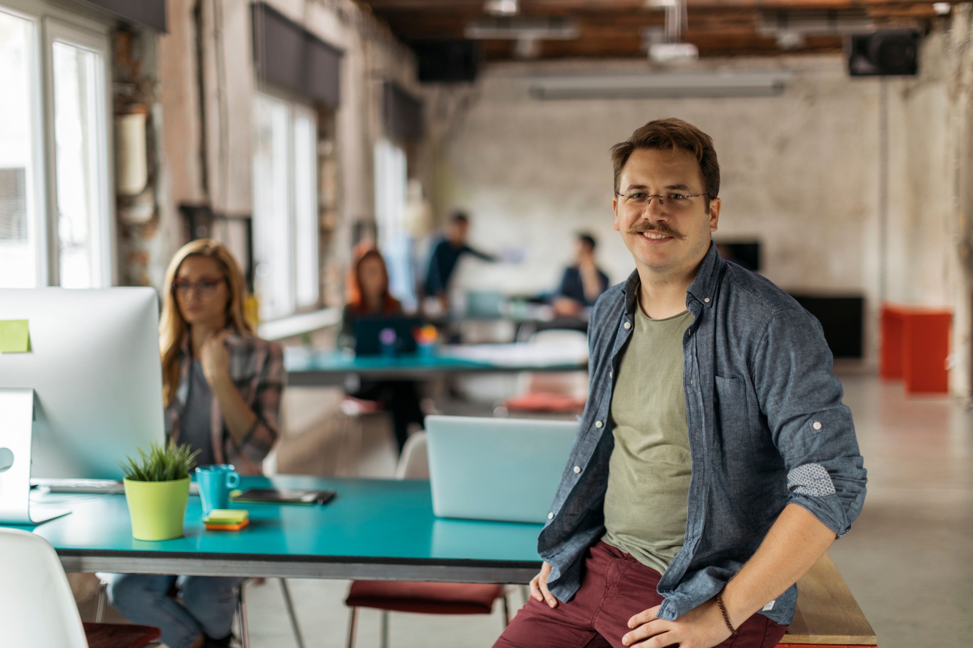 co-working atmosphere
